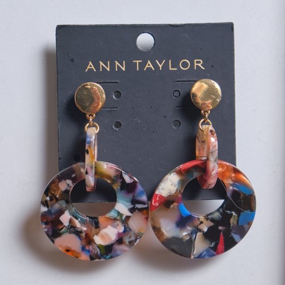 ANN TAYLOR: Multicolor Earring 🎉HP🎉 - Picture 2 of 5